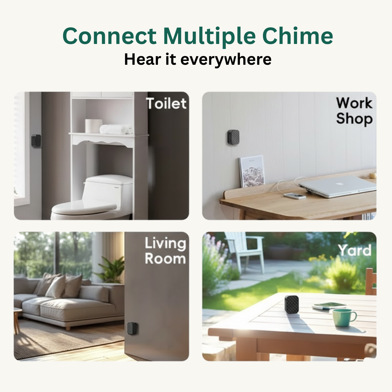 Delitech Wireless Indoor Chime