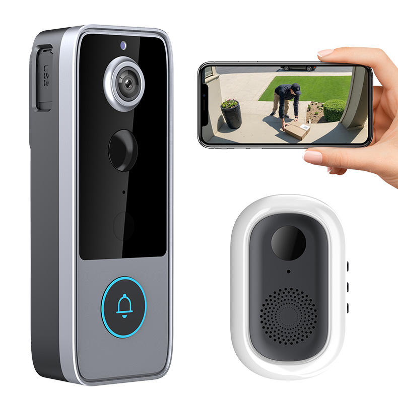 Delitech Smart Wireless Video Doorbell (1MP)