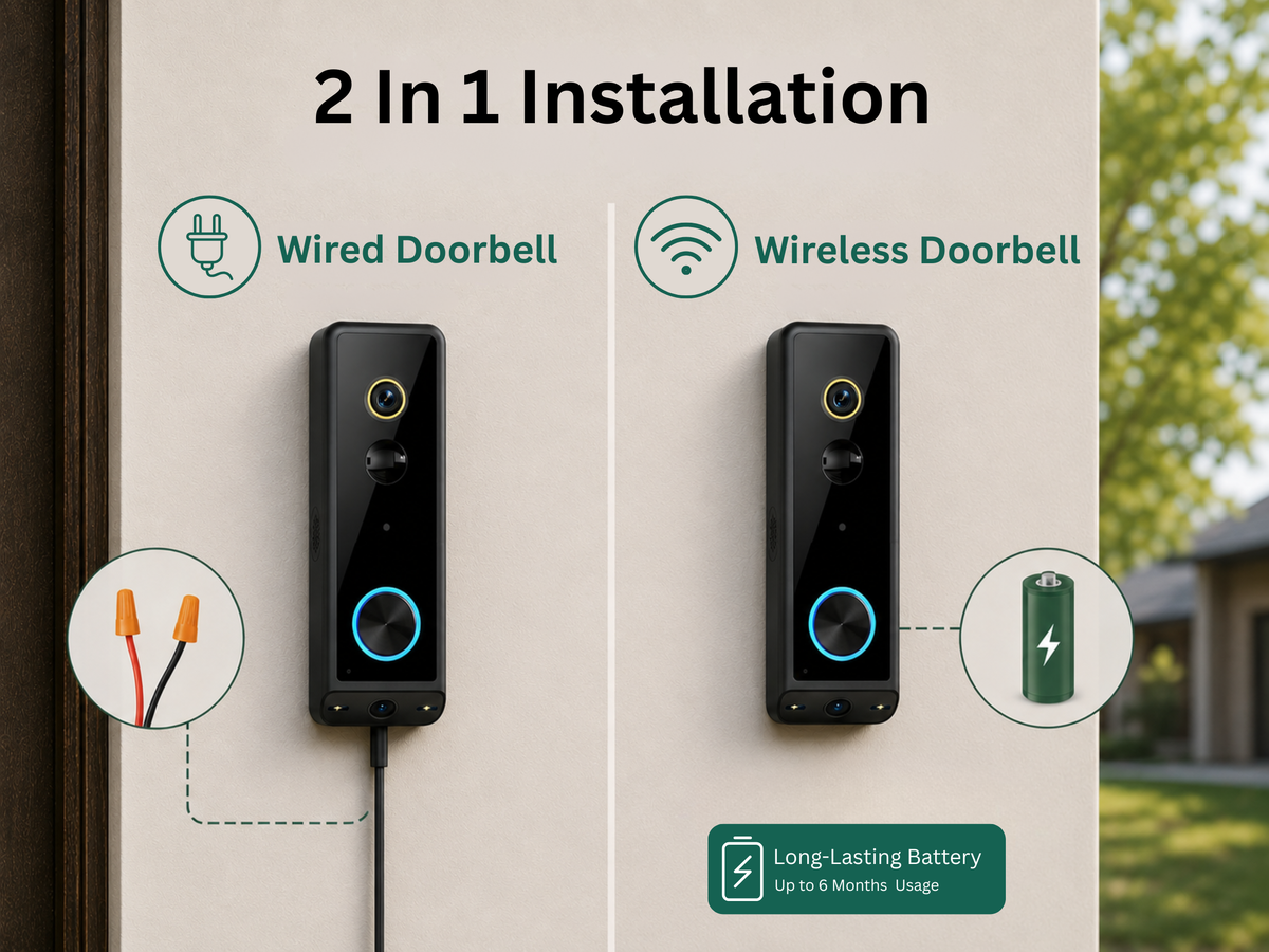 Wired + Wireless.Built for both.
