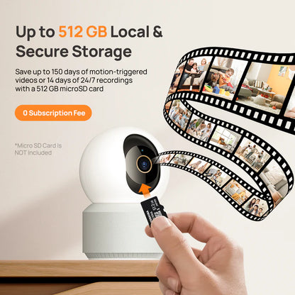 Delitech Smart Indoor Camera 3MP(2K)