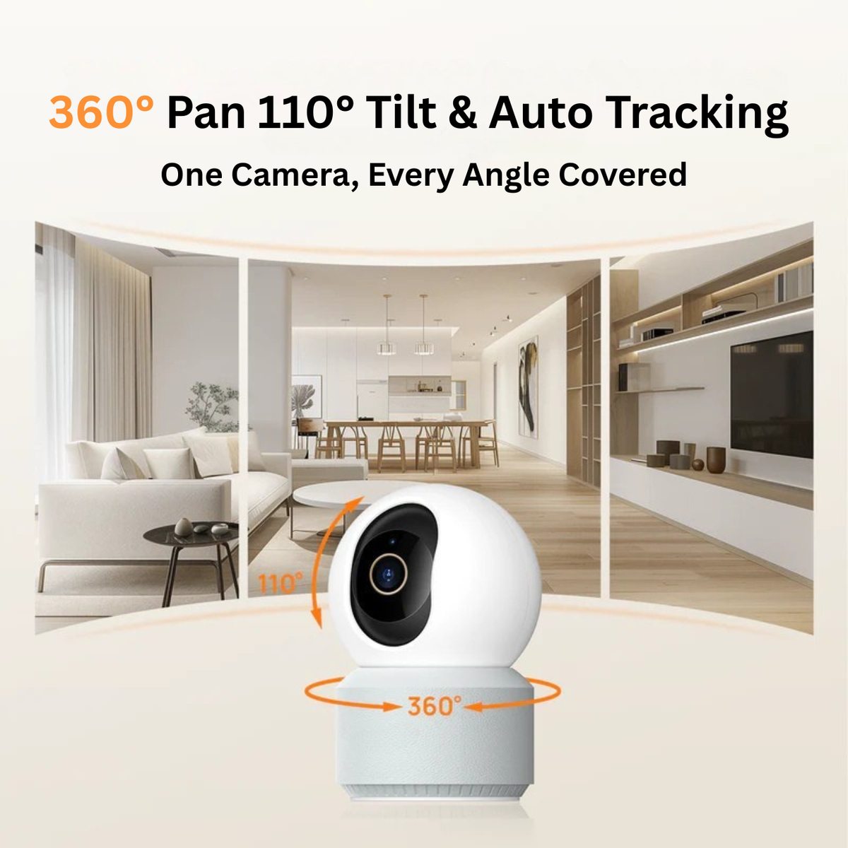 Delitech Smart Indoor Camera 3MP(2K)