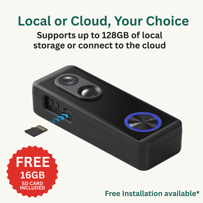 Delitech Smart Wireless Video Doorbell Pro (5MP)