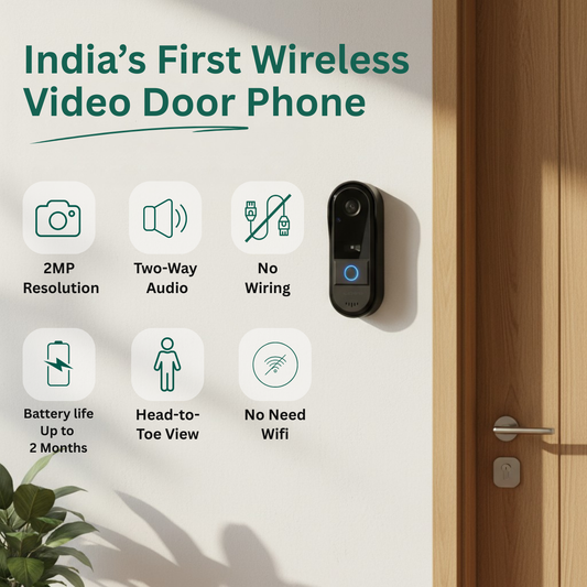 Delitech Smart Wireless Video Door Phone