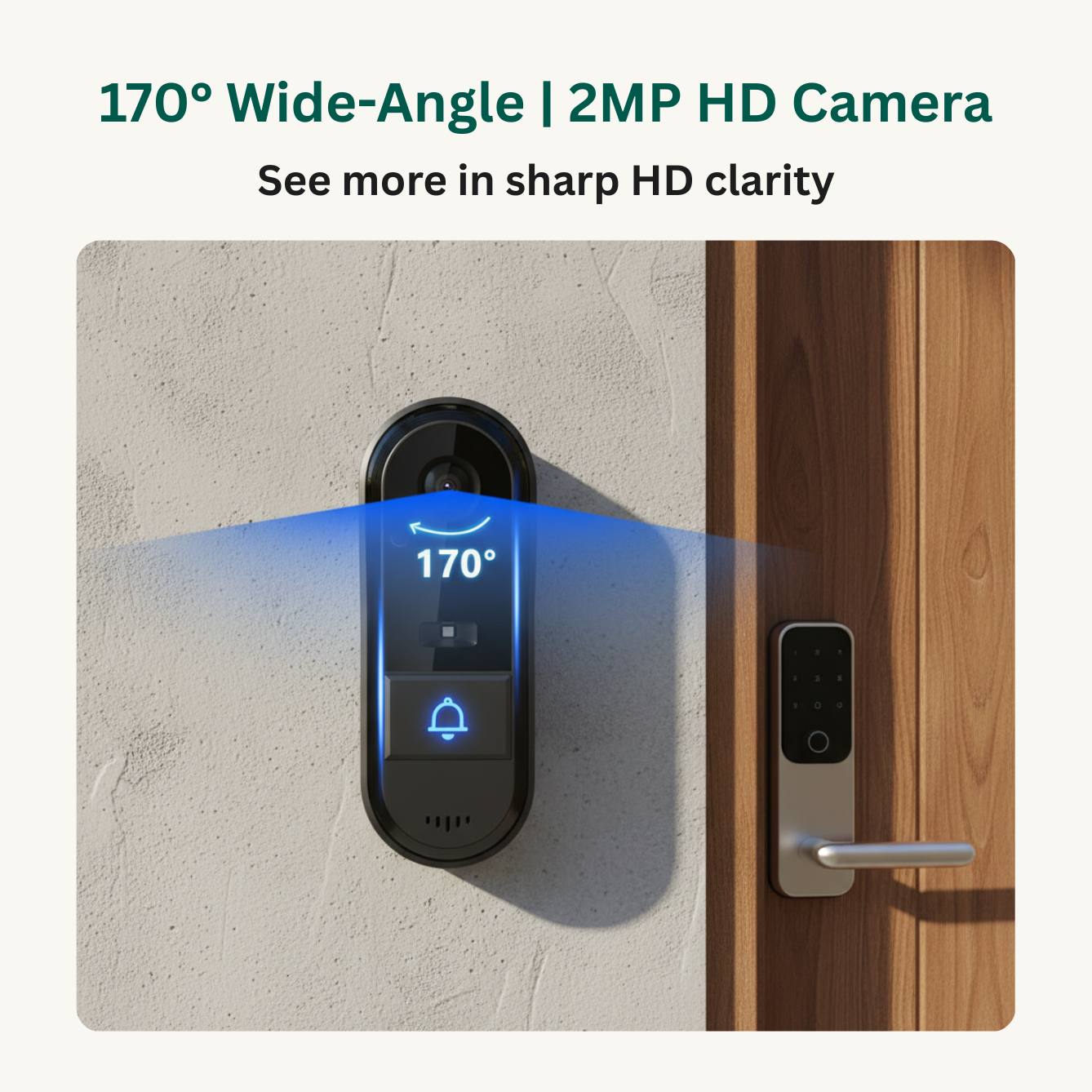 Delitech Smart Wireless Video Door Phone