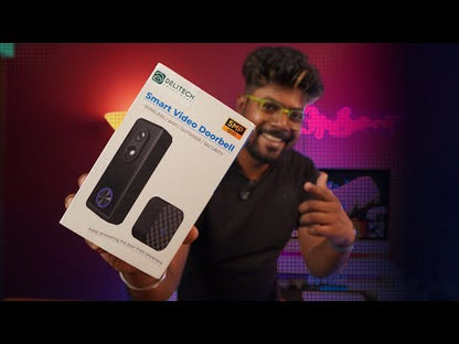 Delitech Smart Wireless Video Doorbell (3MP)