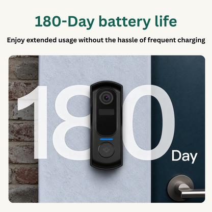 Delitech Smart Wireless Video Doorbell (2MP)